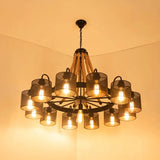 Industrielampen Vintage mit schwarzem Seil im amerikanischen Stil - Clowas.de