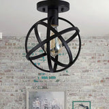 Industrielle Deckenleuchte im Retro-Stil, einfach - Clowas.de