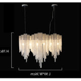 Waterfall Design Luxury Lobby Pendant Light