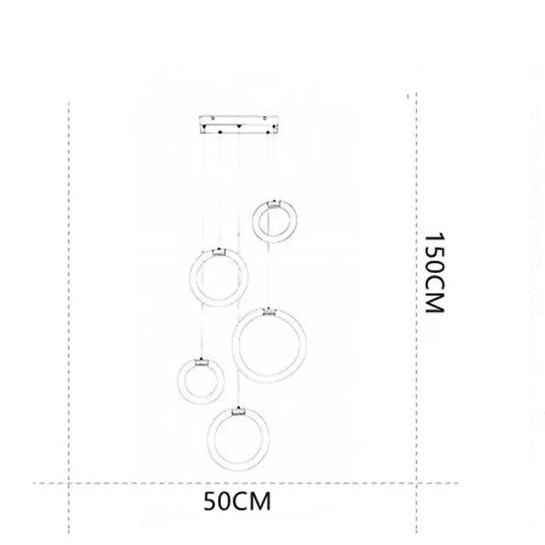 Ring-shaped LED for Dining Room Ceiling Light