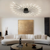 Jugendstil Deckenleuchte moderne LED Rauch Feuerwerk - Clowas.de