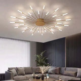 Jugendstil Deckenleuchte moderne LED Rauch Feuerwerk - Clowas.de