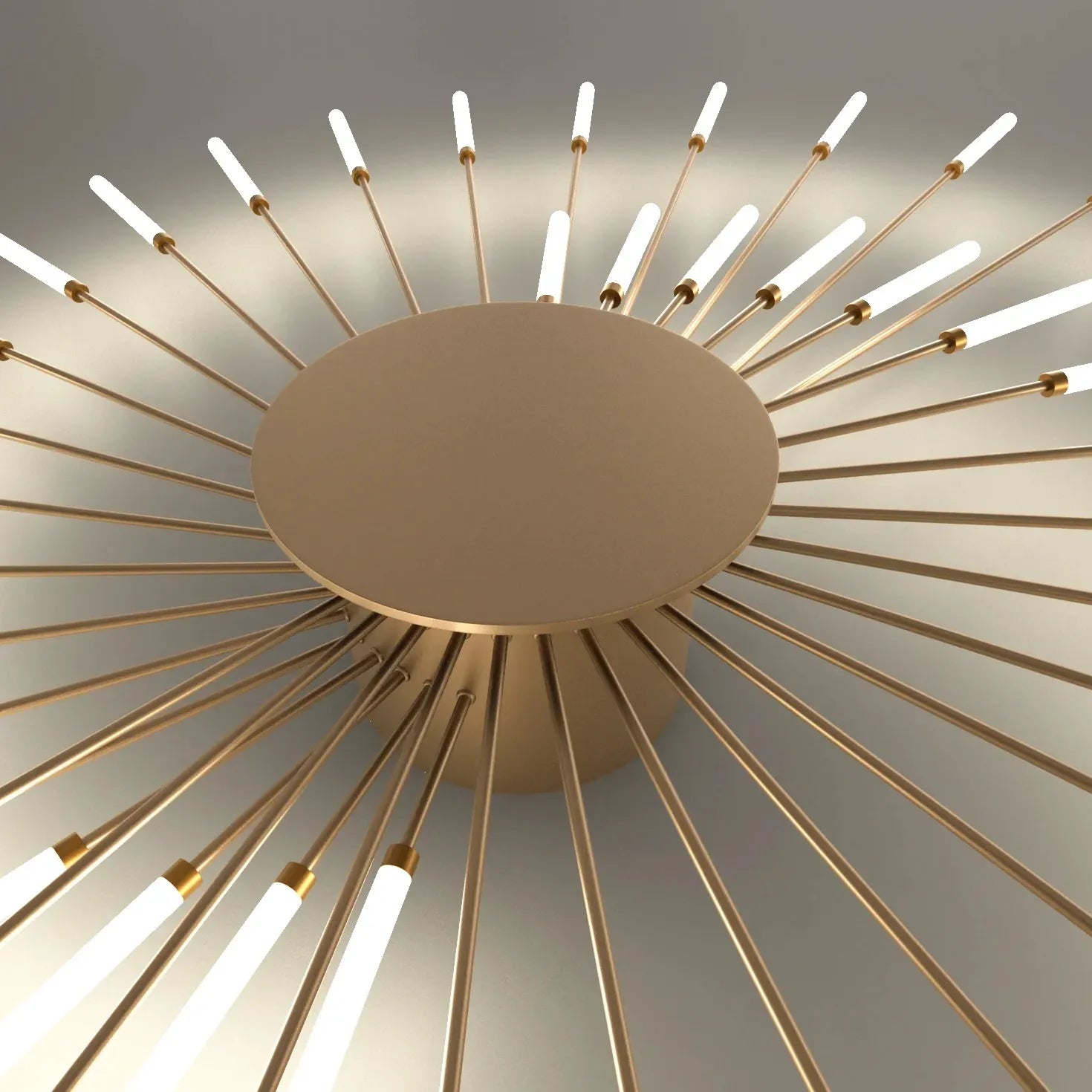 Jugendstil Deckenleuchte moderne LED Rauch Feuerwerk - Clowas.de