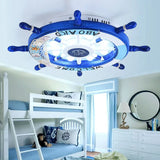Jugendzimmer Deckenleuchte im mediterranen Piratenschiff Design - Clowas.de