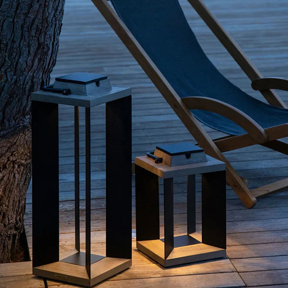 Kabellose LED Stehlampe für stilvolles Outdoor Ambiente - Clowas.de