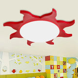 Kinderzimmer Deckenleuchte LED Sonnenform kreative Deckenlampe - Clowas.de