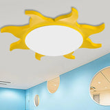 Kinderzimmer Deckenleuchte LED Sonnenform kreative Deckenlampe - Clowas.de