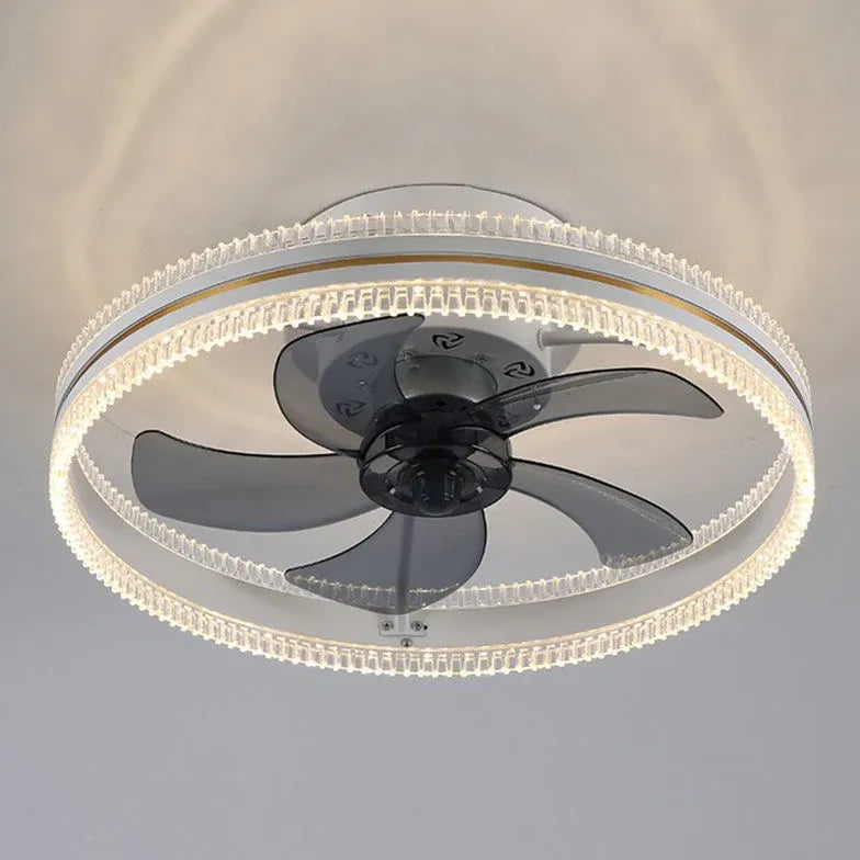 Zweifaller Ring Deckenventilator mit Licht