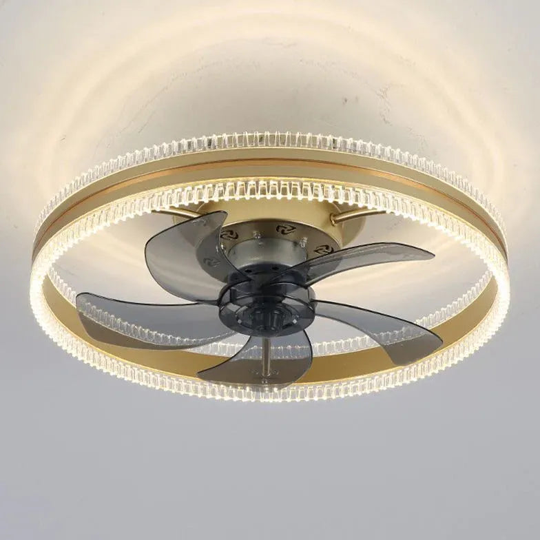 Zweifaller Ring Deckenventilator mit Licht