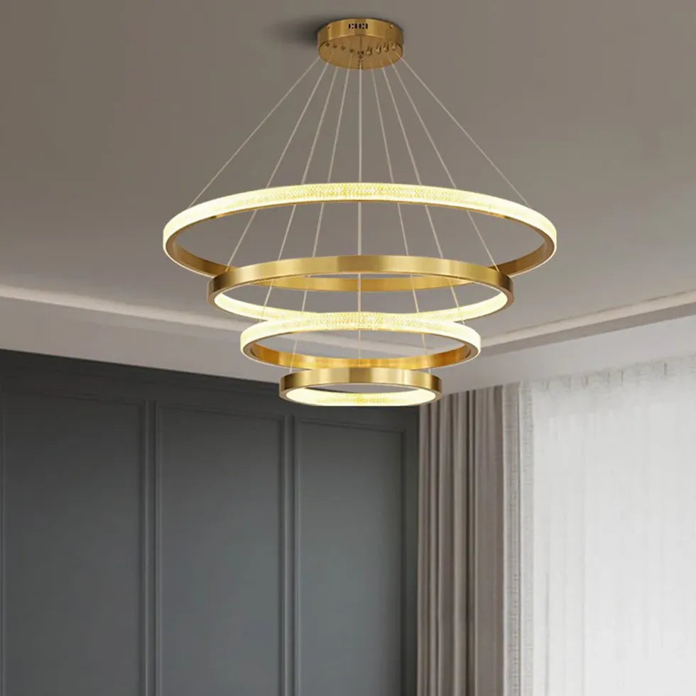 Multi-Ring Design Minimalist Modern Pendant Light