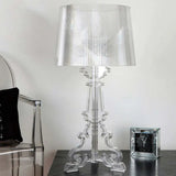 Acrylic Transparent Shade Decorative Table Lamp