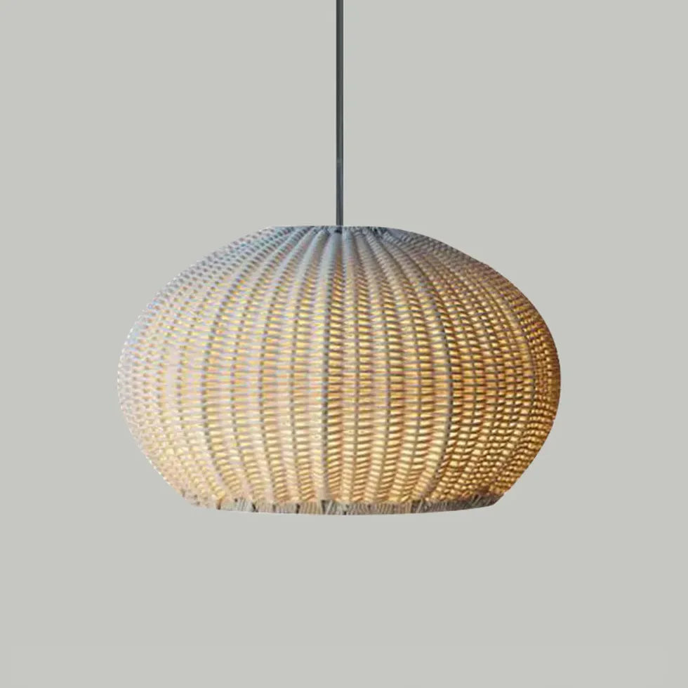 Korb Pendelleuchte natürliche Dekoration im minimalistischen Stil - Clowas.de