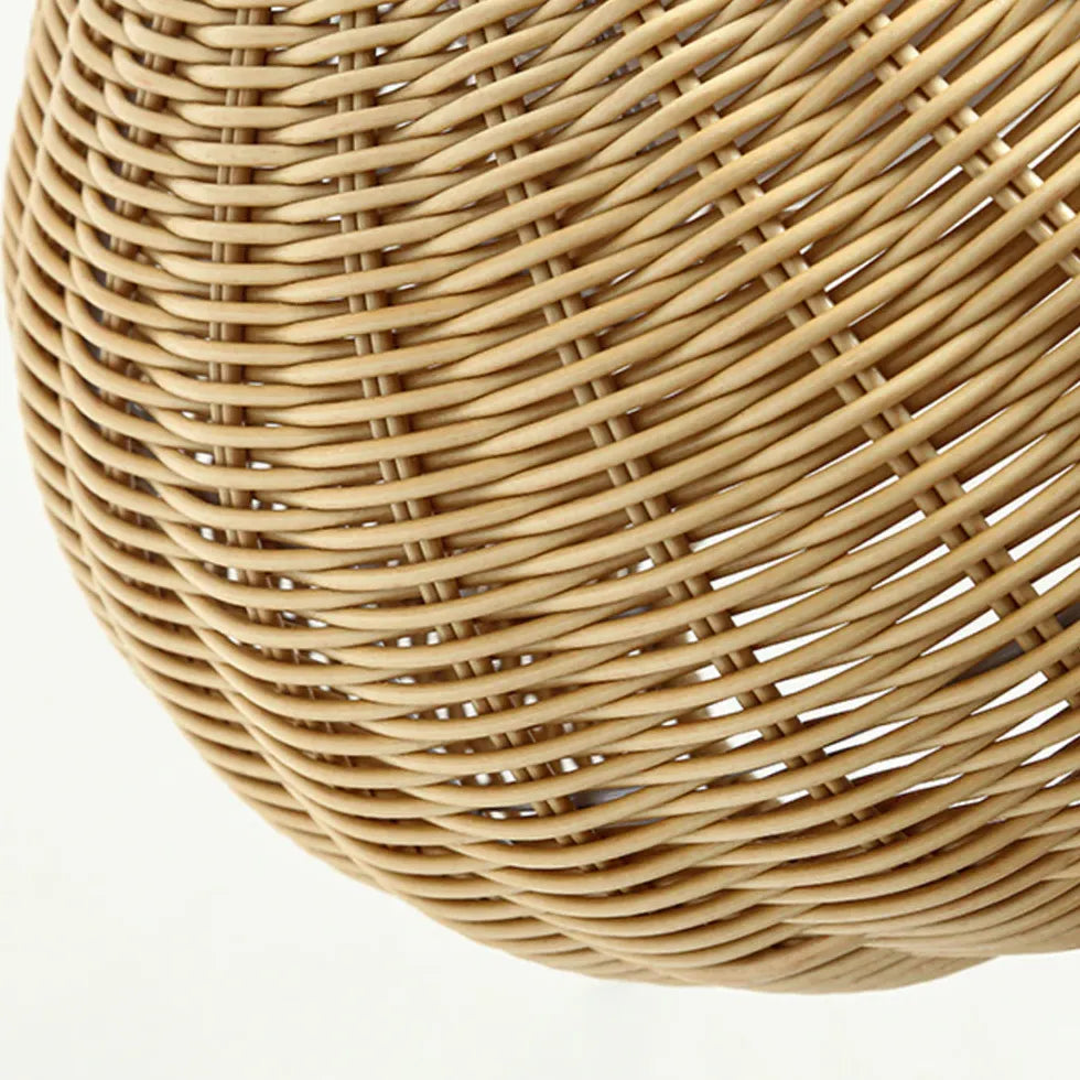 Korb Pendelleuchte natürliche Dekoration im minimalistischen Stil - Clowas.de