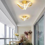 Deckenleuchte Flur Schwarz Skandinavische LED Deckenlampe - Clowas.de