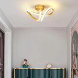 Deckenleuchte Flur Schwarz Skandinavische LED Deckenlampe - Clowas.de