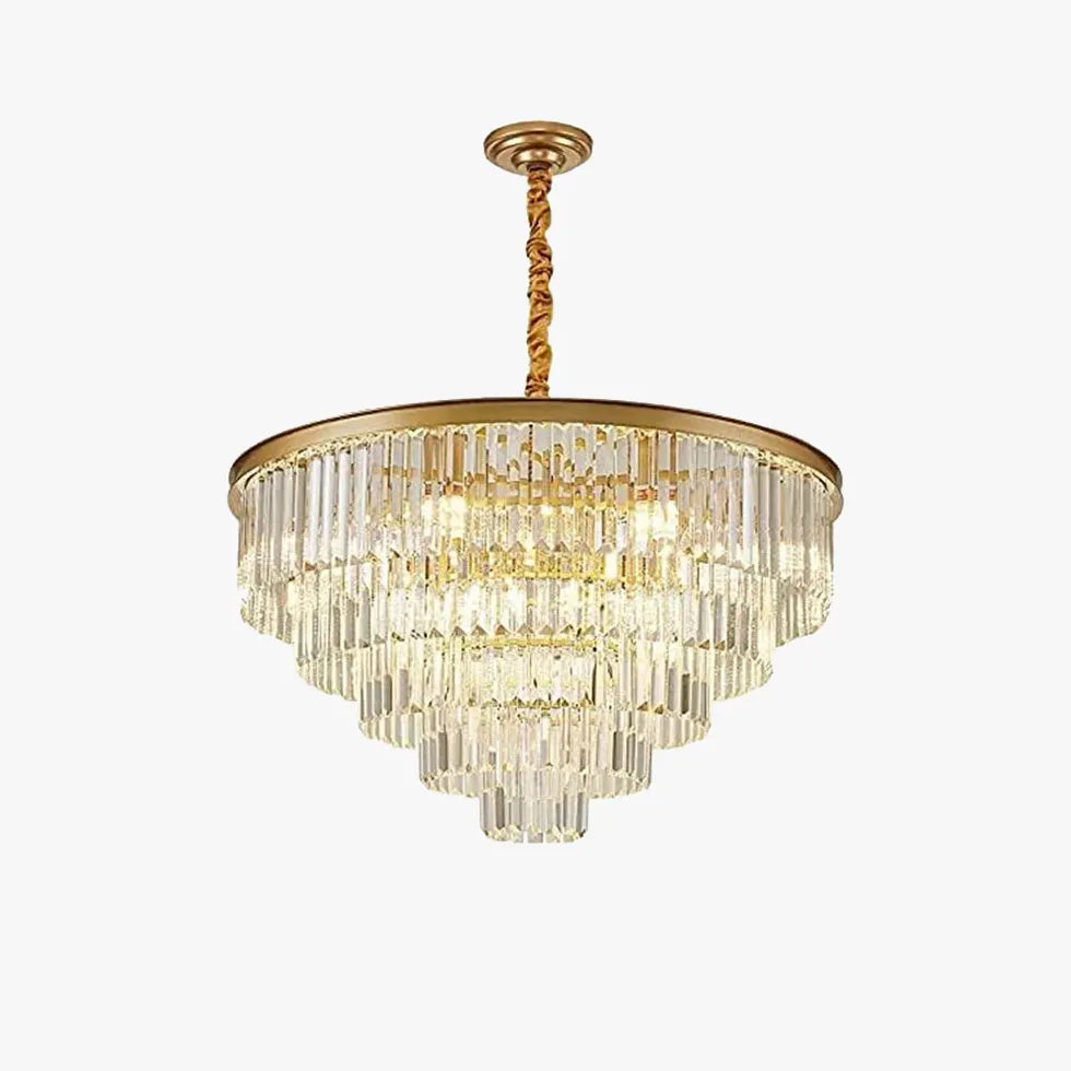 Kristall deckenleuchte modern im amerikanischen Luxusdesign - Clowas.de