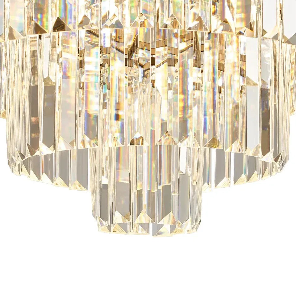 Kristall deckenleuchte modern im amerikanischen Luxusdesign - Clowas.de