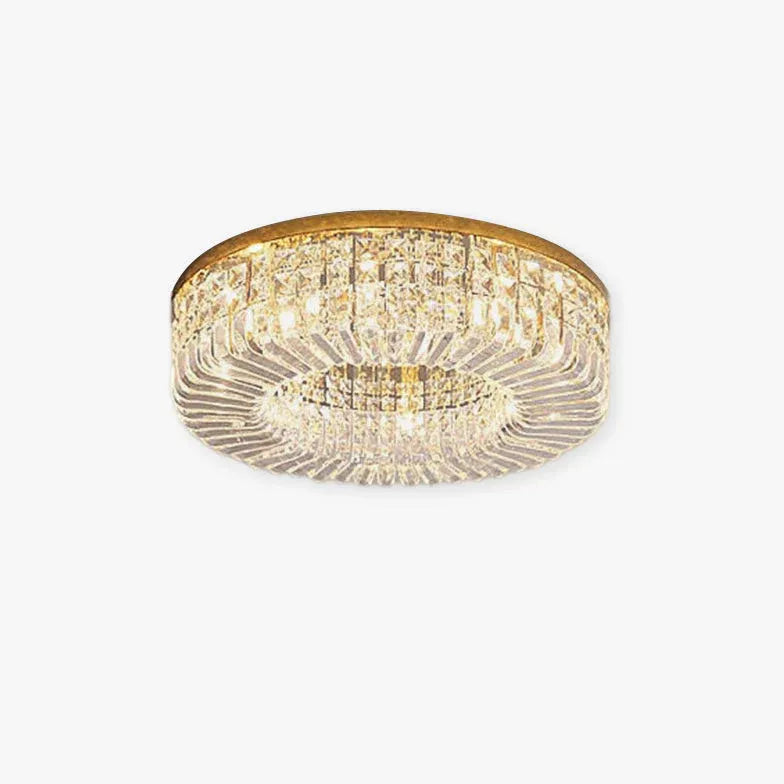 Kristall Deckenleuchte modern Luxus Edelstahl amerikanischer Stil - Clowas.de