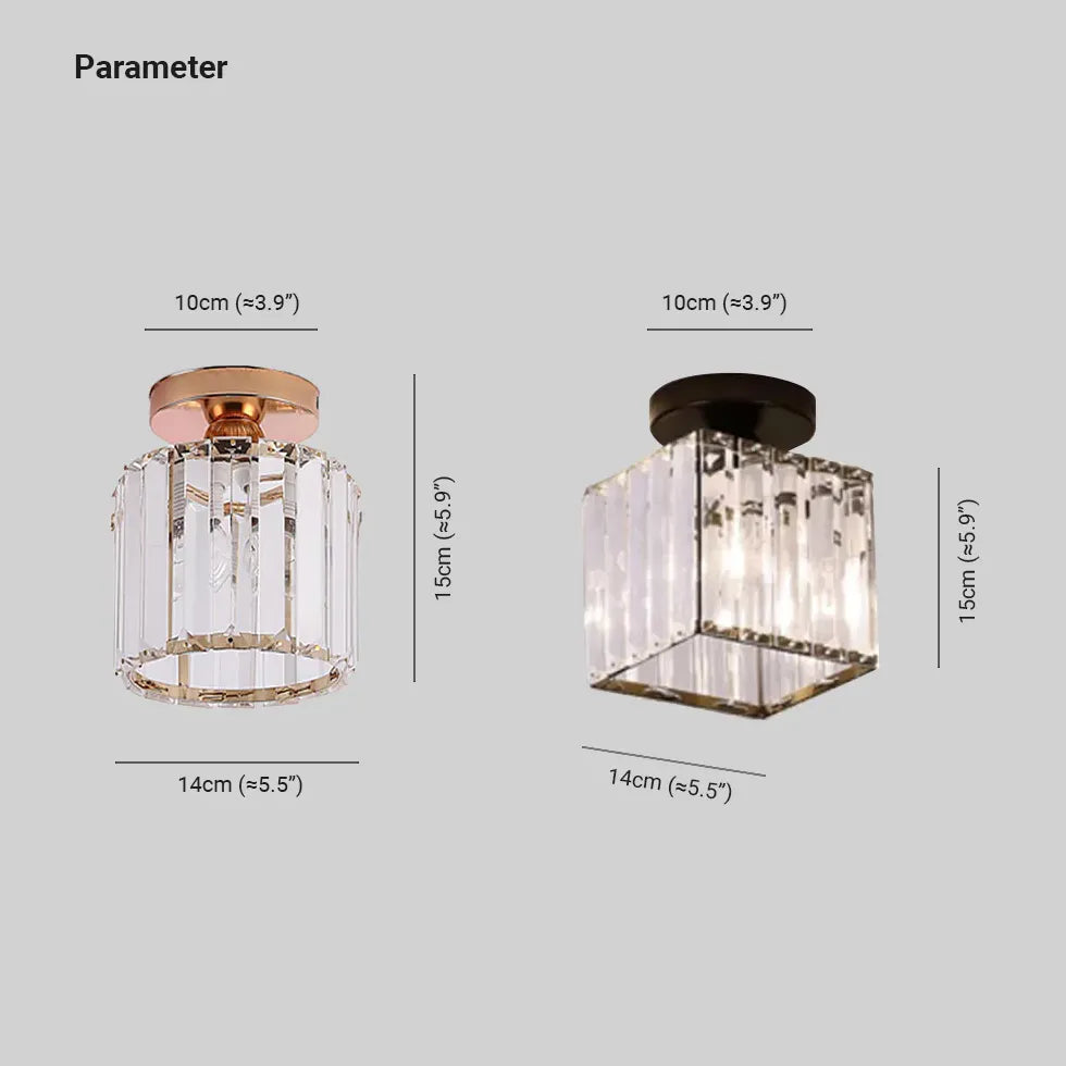 Deckenleuchten LED Flur im modernen Kristall-Design - Clowas.de