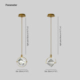 Kristallleuchter Glas modern nordisch minimalistisch Design - Clowas.de
