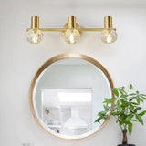 Crystal Gold Modern Bathroom Wall Lights