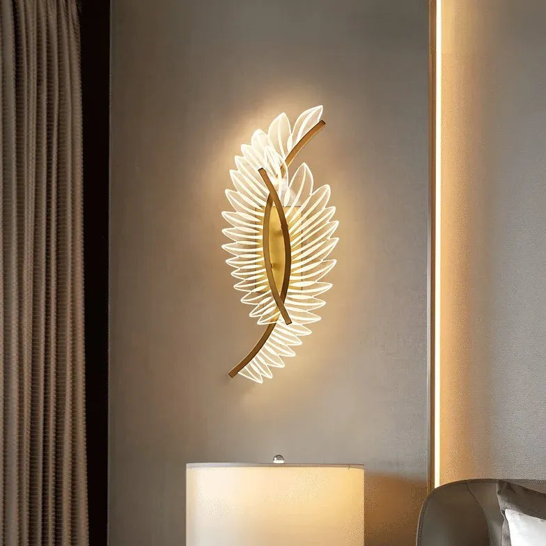 Wing Shaped Crystal Wall ights