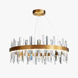 Kronleuchter Glas Kristall Nordisch Minimalistisch Luxus - Clowas.de