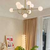 Pendelleuchte Gold Glas nordisch modern leicht luxuriös - Clowas.de