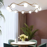 Kronleuchter modern wohnzimmer mit einfachem Ringdesign - Clowas.de