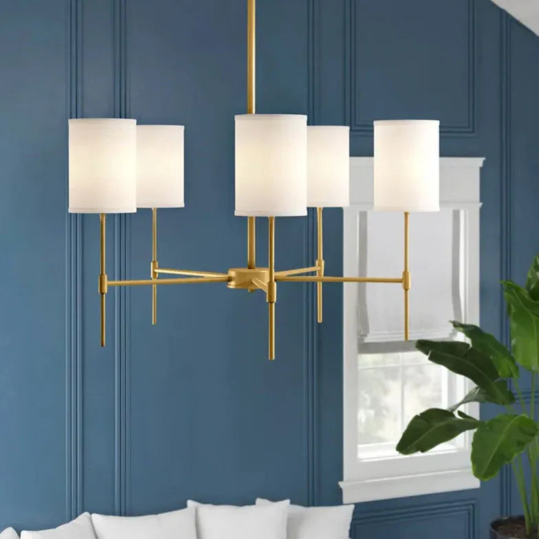 Kronleuchter schwarz schlicht LED modernes Design - Clowas.de