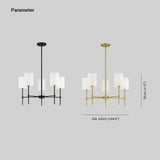 Kronleuchter schwarz schlicht LED modernes Design - Clowas.de