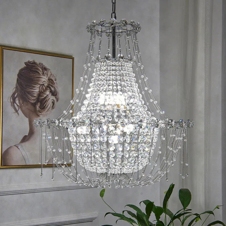 Kronleuchter Silber Modern im luxuriösen Art-Design - Clowas.de