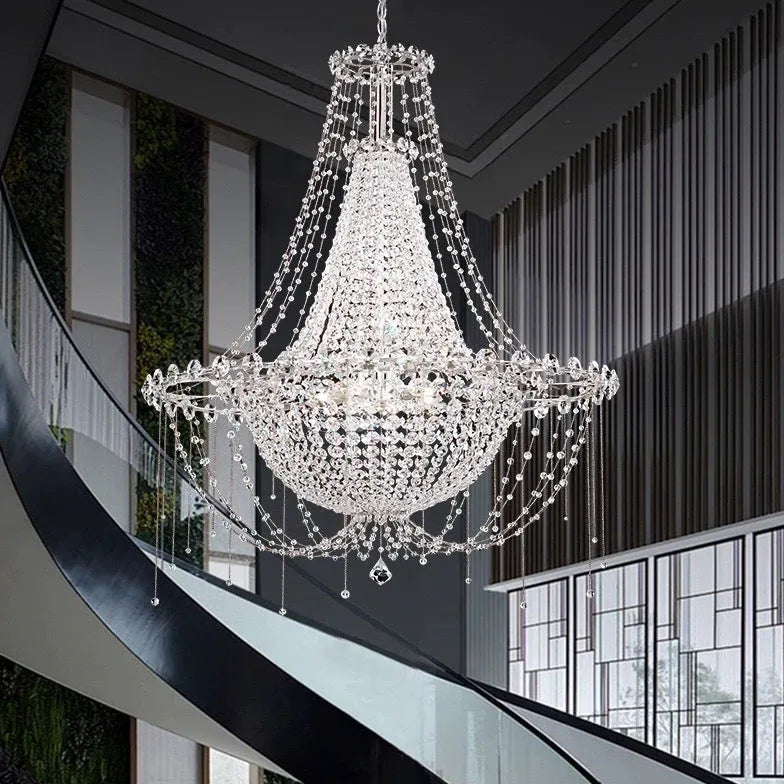Kronleuchter Silber Modern im luxuriösen Art-Design - Clowas.de