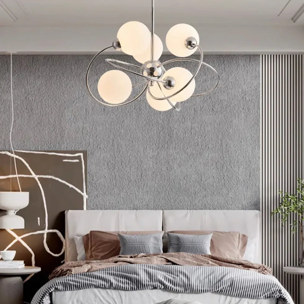 Kronleuchter Weiß Modern im Bauhaus Skandinavischen Stil - Clowas.de