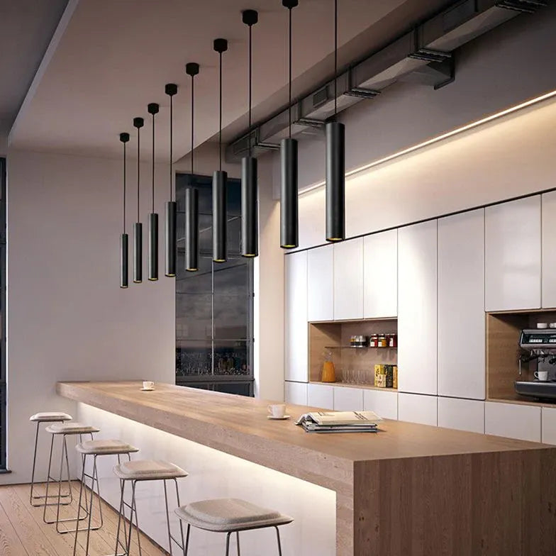 Küchen Pendelleuchten höhenverstellbar in schlichtem Schwarz - Clowas.de