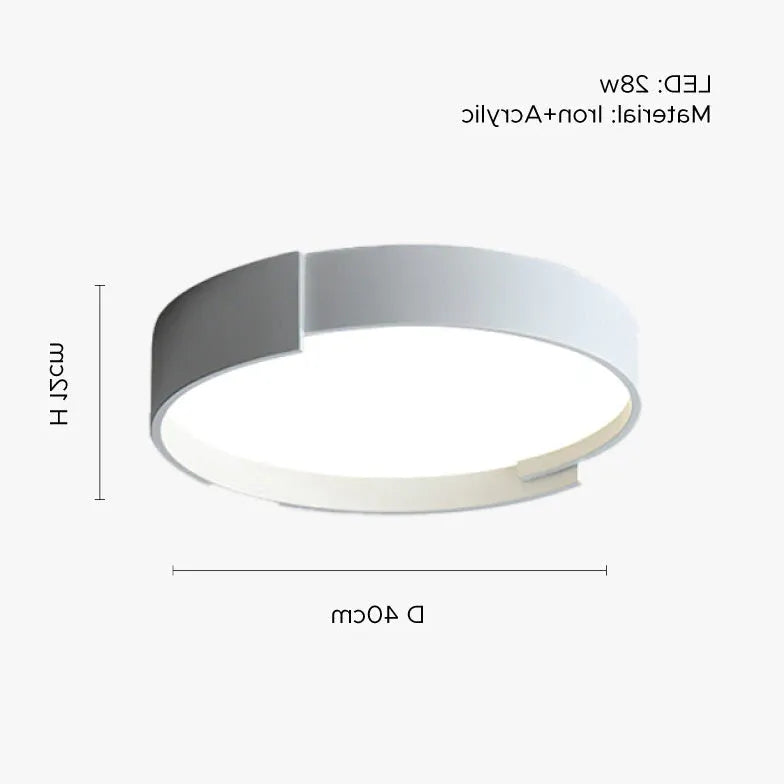 Küchenlampe deckenleuchte modern in weißem nordischen Stil - Clowas.de