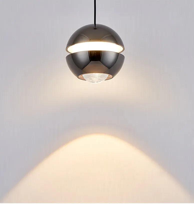 Kugel Pendelleuchte Schwarz elegantes modernes Design - Clowas.de