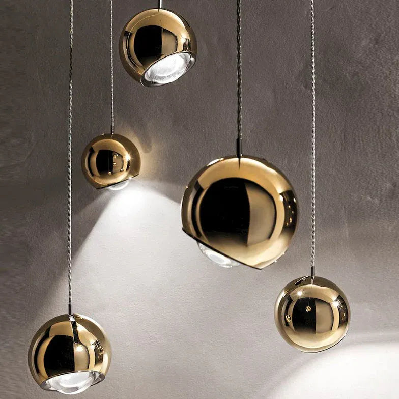 Kugel Pendelleuchte Wohnzimmer modernes minimalistisches Nordischdesign - Clowas.de