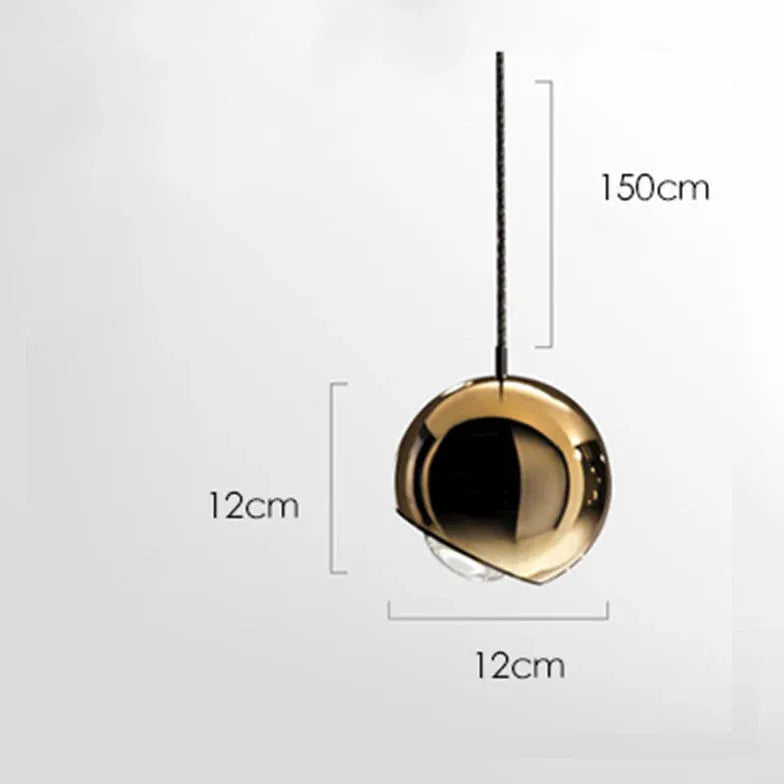 Kugel Pendelleuchte Wohnzimmer modernes minimalistisches Nordischdesign - Clowas.de