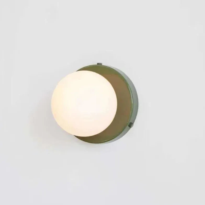 Kugel Wandleuchte für modernes minimalistisches Schlafzimmer - Clowas.de
