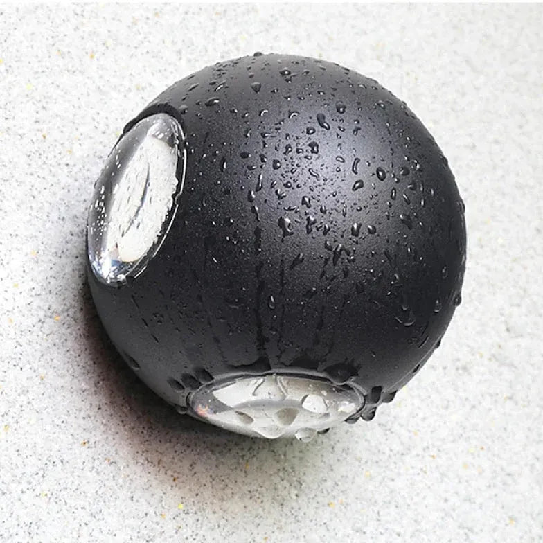 Kugelleuchte schwarz stilvolles modernes Design innenbeleuchtung - Clowas.de