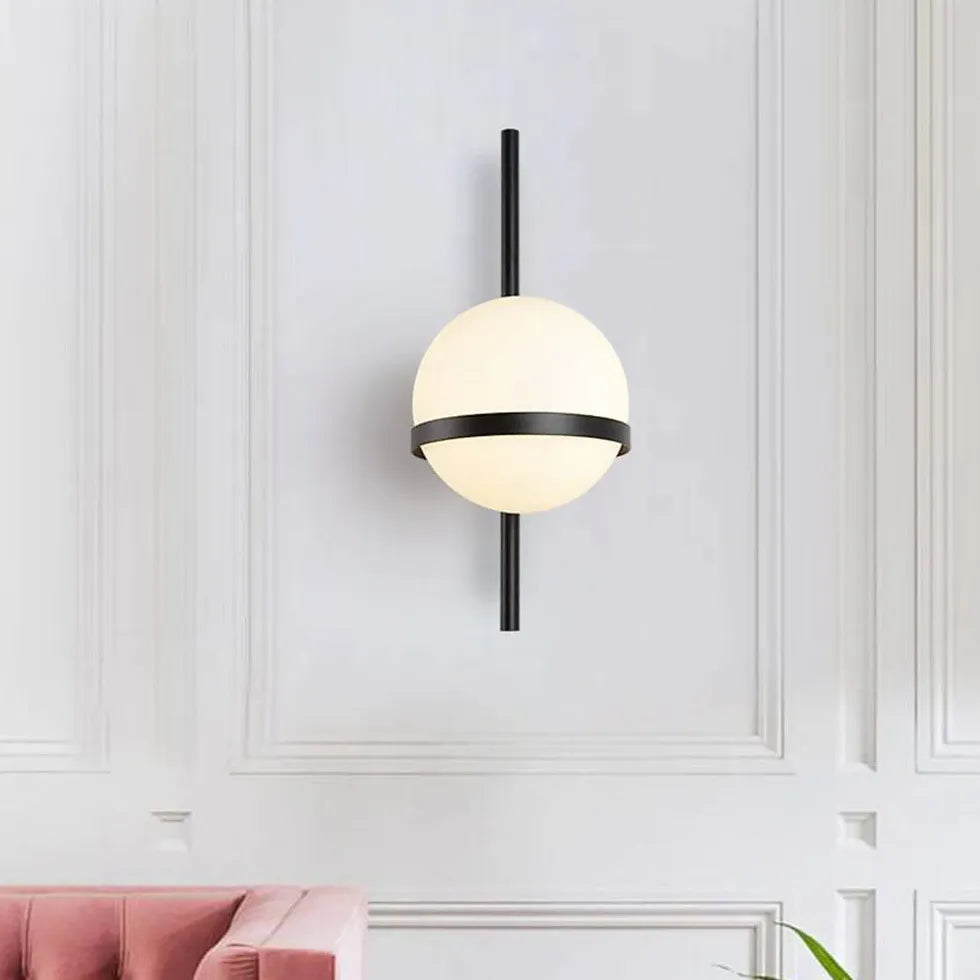 Kugelleuchte Wohnzimmer Modernes Schwarz Minimalistisch Elegant - Clowas.de