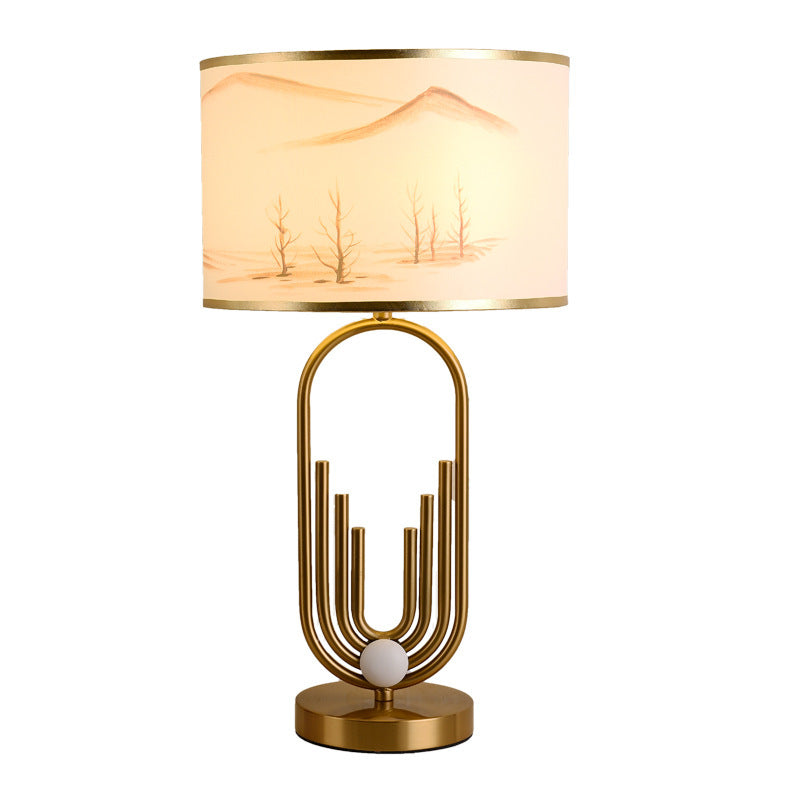 Künstlerische Tischlampe Stehlampe Nachttischlampe für Schlafzimmer - Clowas.de