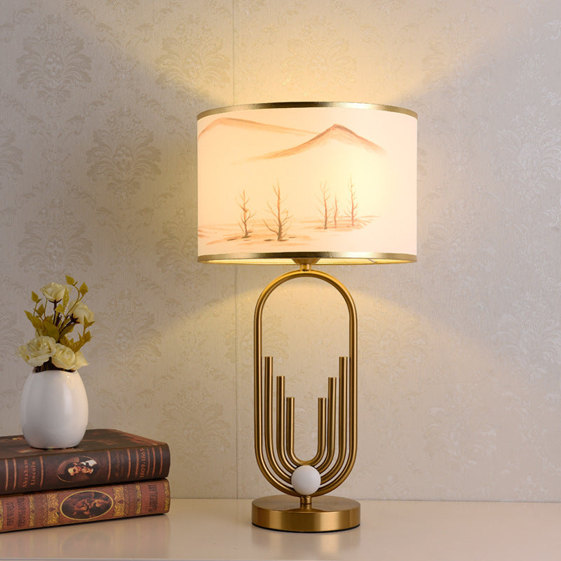 Künstlerische Tischlampe Stehlampe Nachttischlampe für Schlafzimmer - Clowas.de