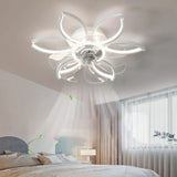 Deckenventilator mit LED Licht im modernen Design