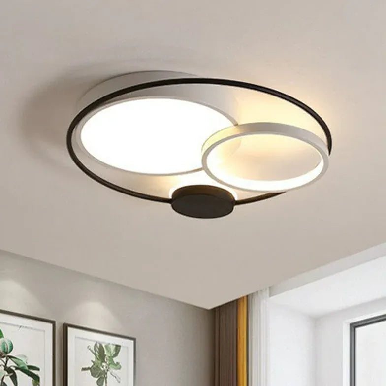 Multi-Circle Modern Minimalist Ceiling Light