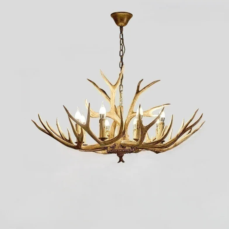 Landhausstil Kronleuchter im antiken rustikalen Design - Clowas.de