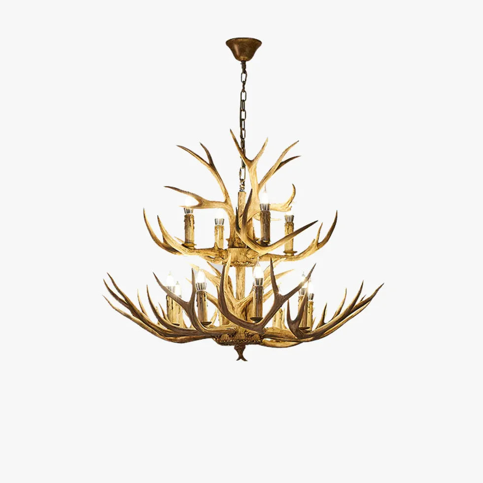 Landhausstil Kronleuchter im antiken rustikalen Design - Clowas.de
