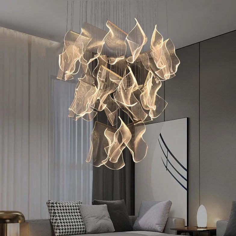 Lange Pendelleuchte Treppenhaus im skandinavischen Design - Clowas.de