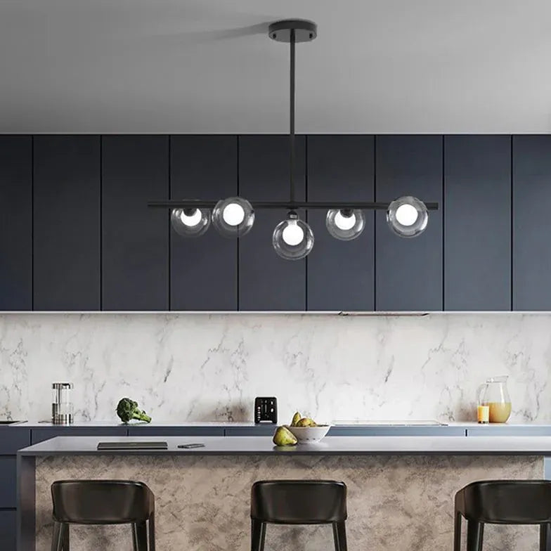 Pendelleuchte Gold Wohnzimmer Modernes Einfaches Glas Design - Clowas.de
